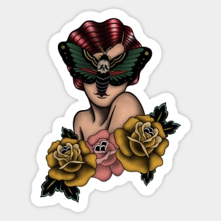 Death’s Head Moth Gypsy Sticker